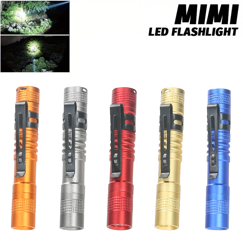 Outdoor Lighting Fixtures - Mini draagbare LED-penlamp met clip Ultra