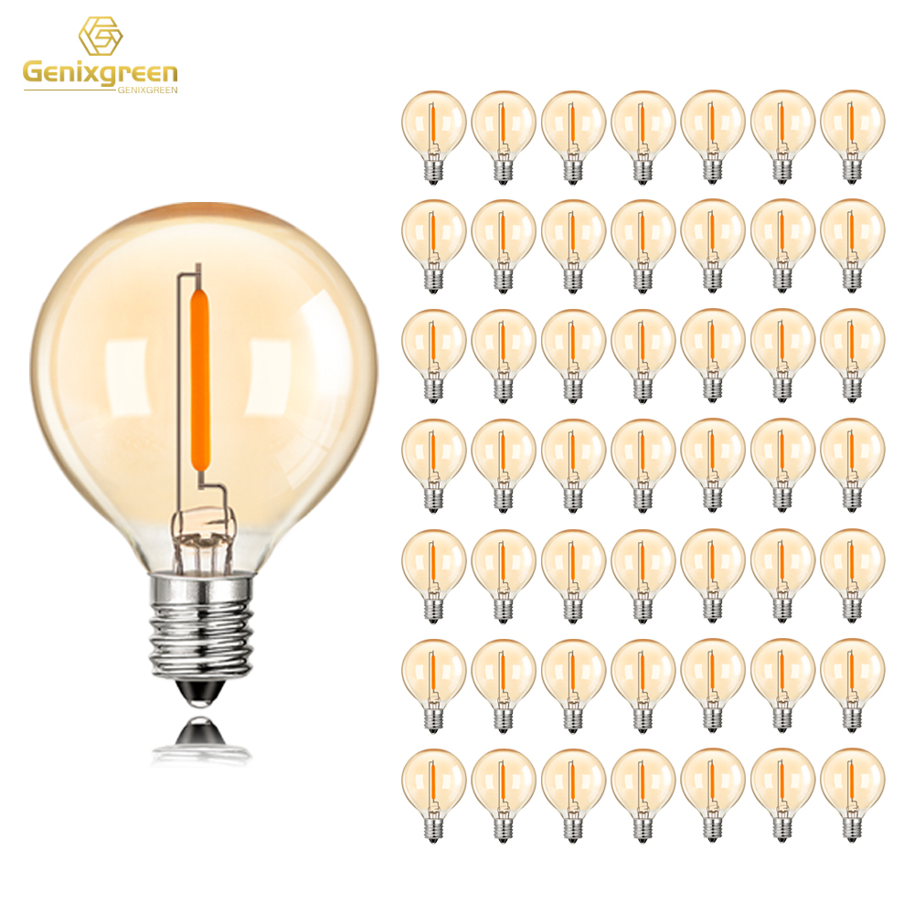 Outdoor Lighting Glass Replacement - 50 Stuks G40 Lichtslinger Vervanging Gloeilampen