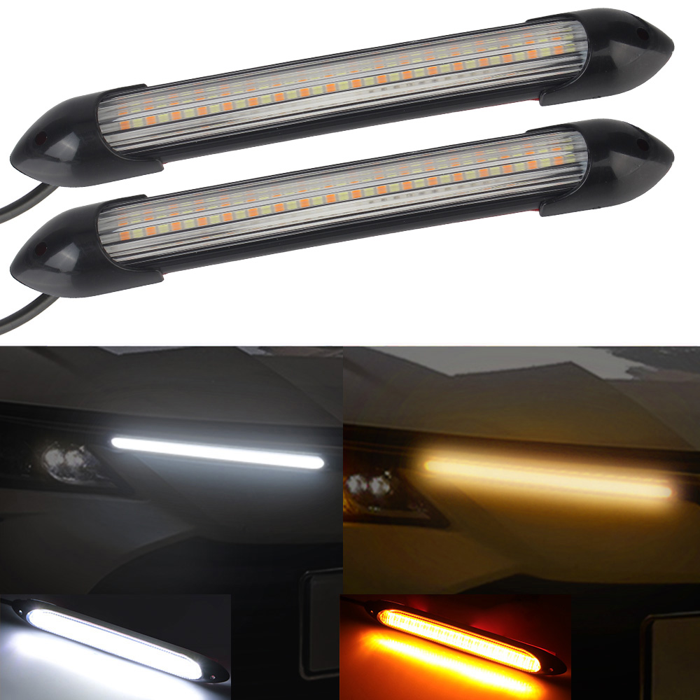 Waterproof Led Strip - Auto Styling Richtingaanwijzer Waterdichte Koplamp Strip