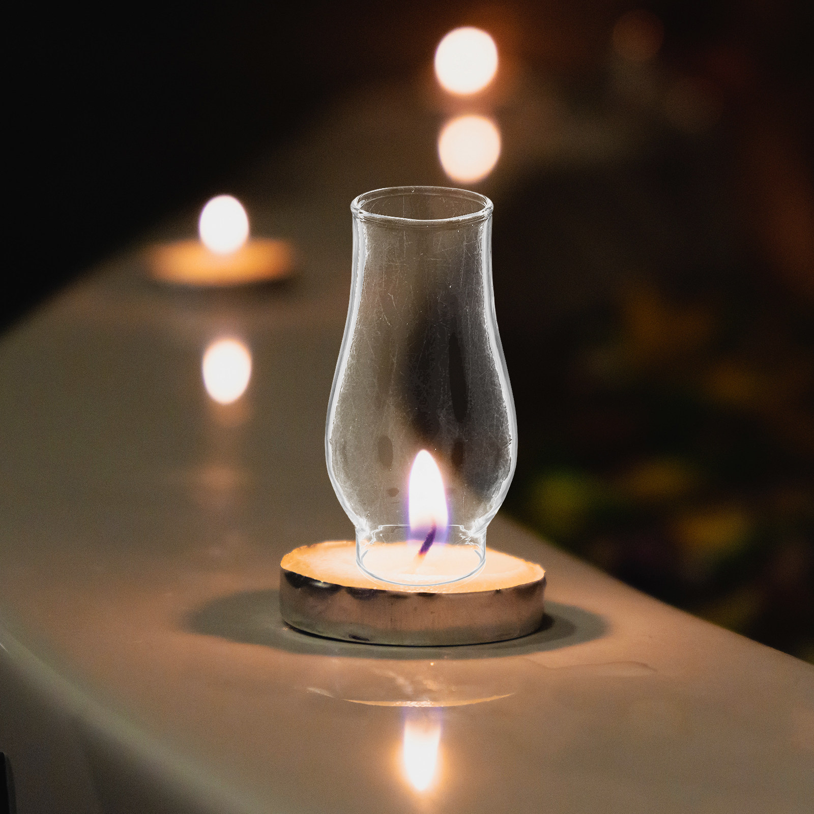 Outdoor Lighting Glass Replacement - Vintage orkaanlamp glazen kap vervangende olielampenkap