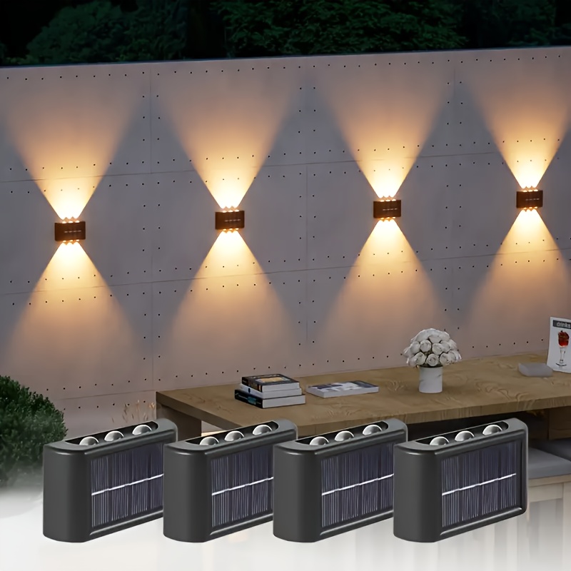 Outdoor Lighting Traditional - LED Solarlamp Buiten Waterdicht Solar Wandlamp