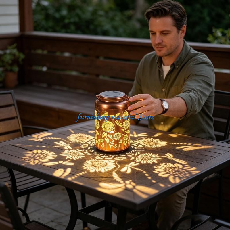 Outdoor Lighting On Trees - Y5GD buitenlantaarn op zonne-energie met lichtsensor,