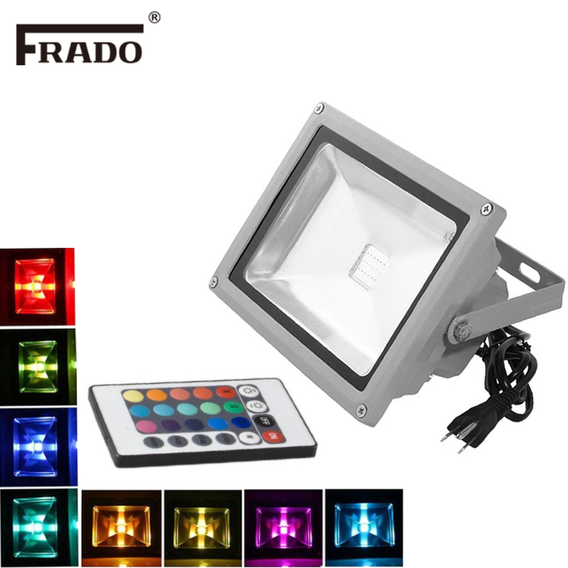 Outdoor Lighting Zigbee - RGB LED-schijnwerpers 10W LED-buitenspot IP65 Buitenlicht