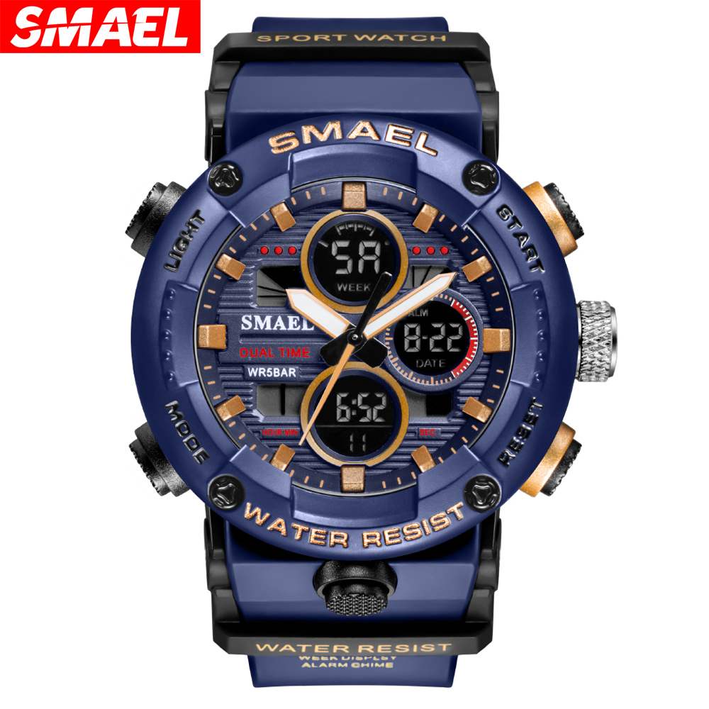 Outdoor Lighting Zones - Smael Outdoor Sport Horloge Voor Mannelijke