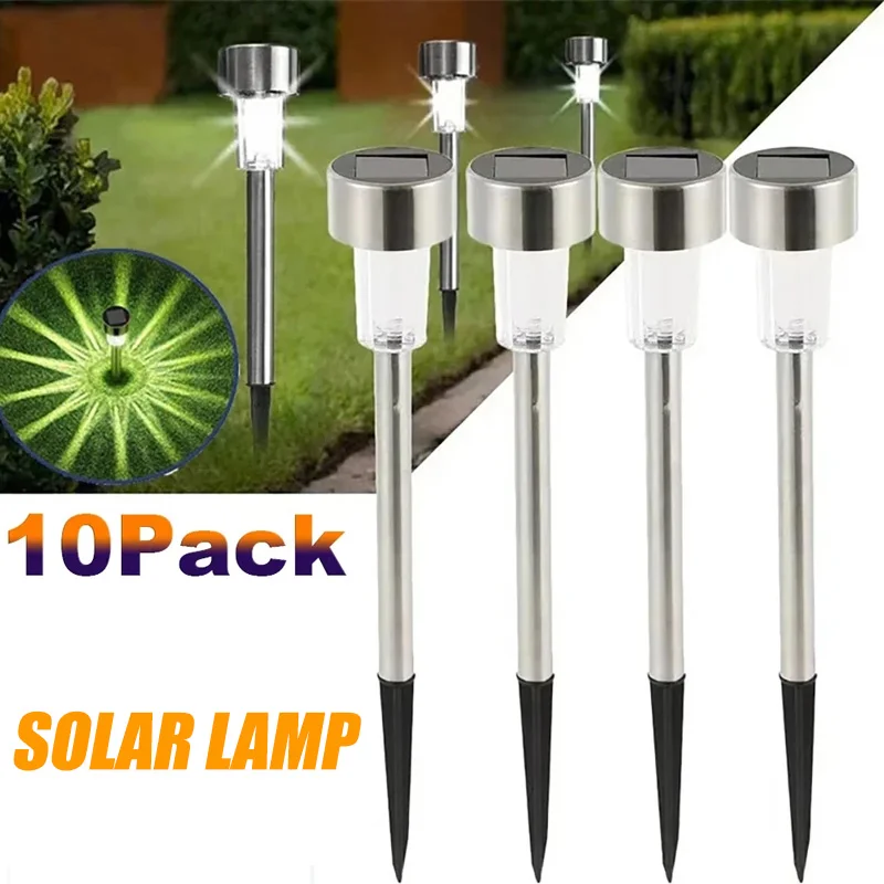 Outdoor Lighting Traditional - Zonne-buitenverlichting Tuinlamp Op zonne-energie Waterdicht Landschapspad