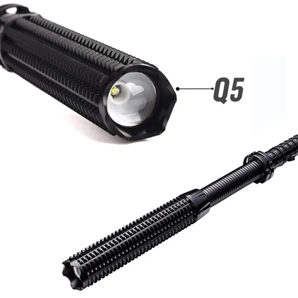 Outdoor Lighting Kits - USB Oplaadbare LED Zaklamp Intrekbare Zaklamp