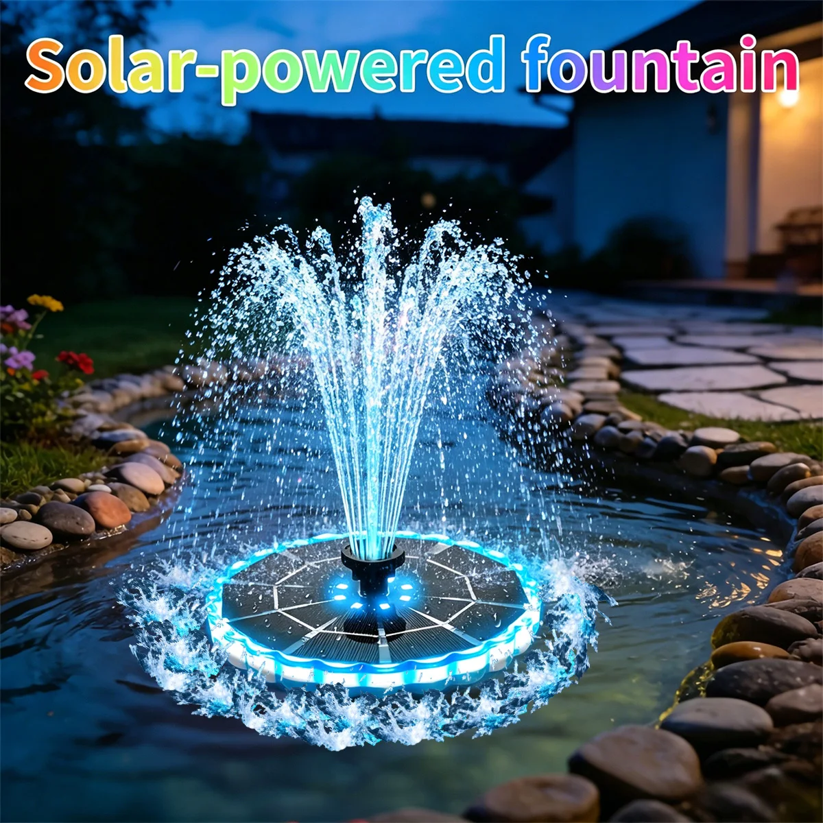 Outdoor Lighting Kits - 3,5W Buiten Solar Fontein voor Tuin