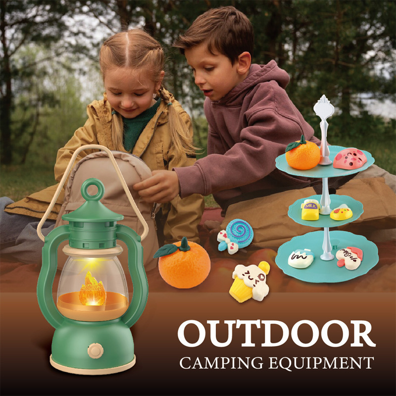 Outdoor Lighting Kits - Campingset voor kinderen Kampvuur Fantasiespel Peuterspeelgoed