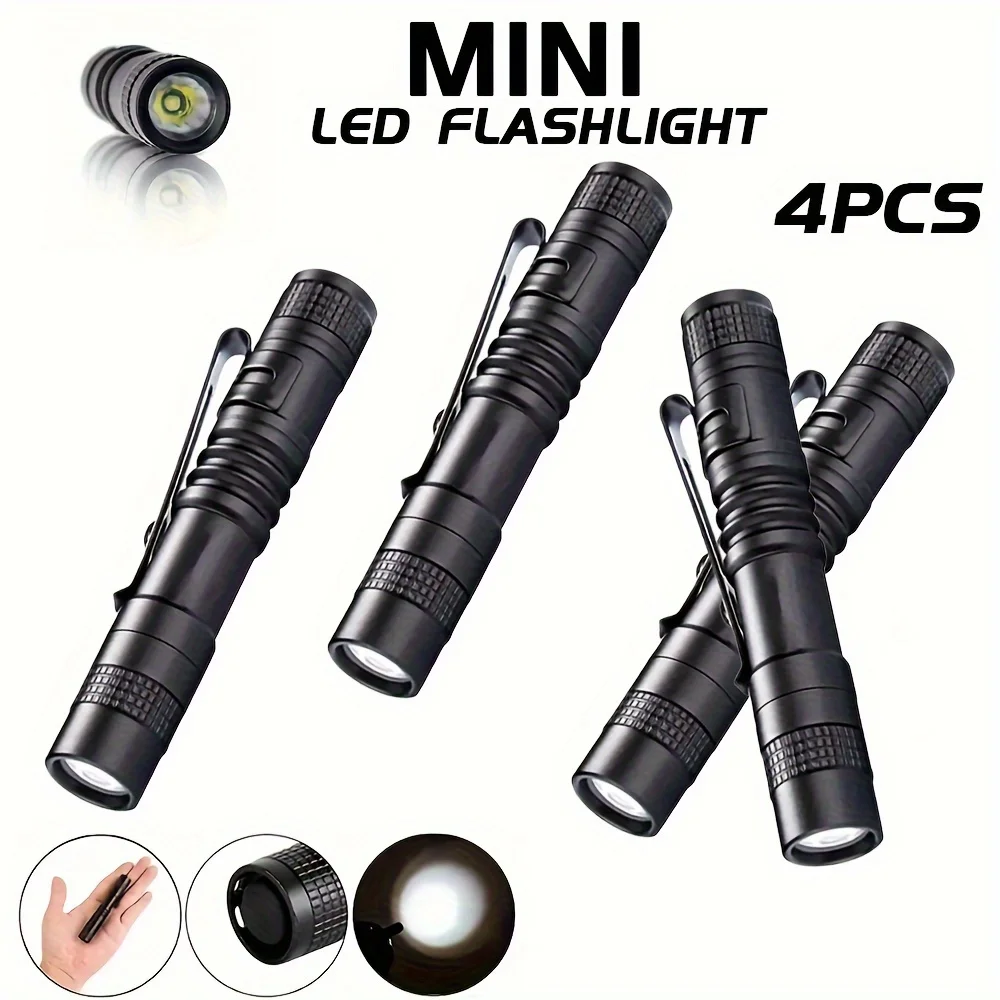 Outdoor Lighting Fixtures - 1-4 STUKS Mini Draagbare LED Pen