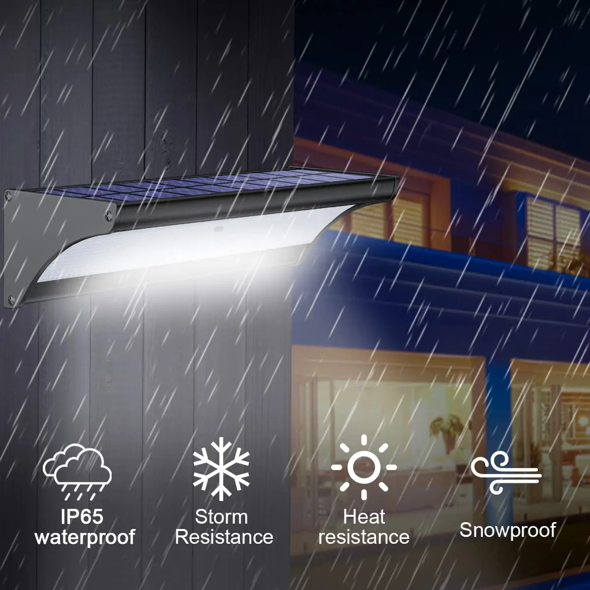 60/48Led Outdoor Solar Wandlam - Outdoor Lighting Experts recensie en prijs