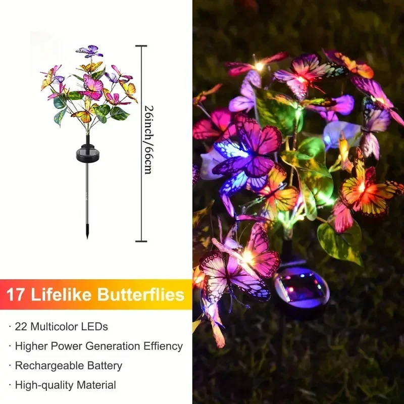 Solar LED-vlindertuinverlichti - Outdoor Lighting Traditional recensie en prijs