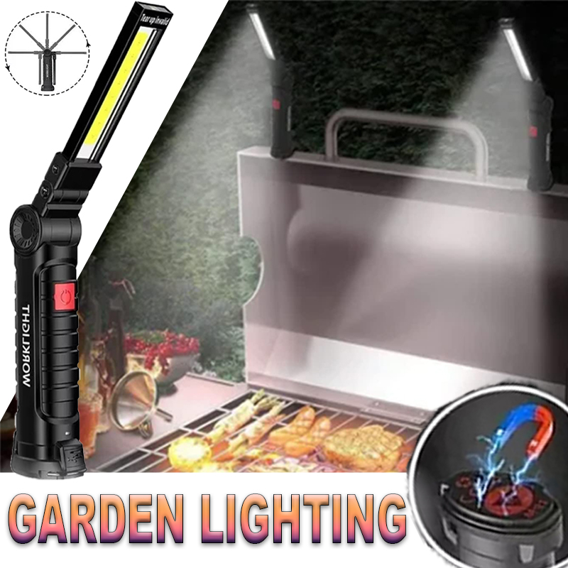 Draagbare LED-zaklamp met magn - Outdoor Lighting Fixtures recensie en prijs