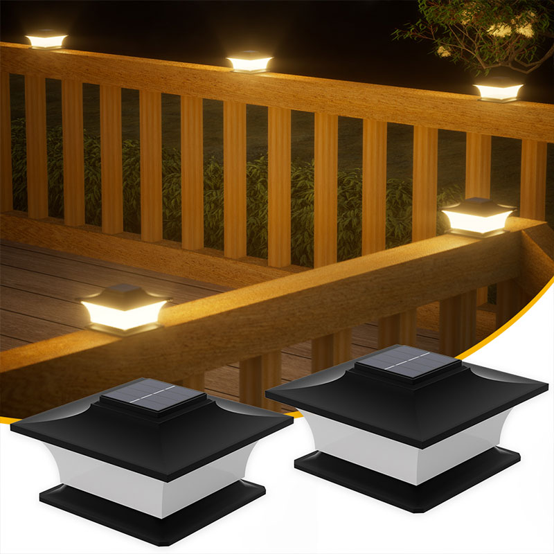 Postlicht op zonne-energie met - Post Cap Light recensie en prijs