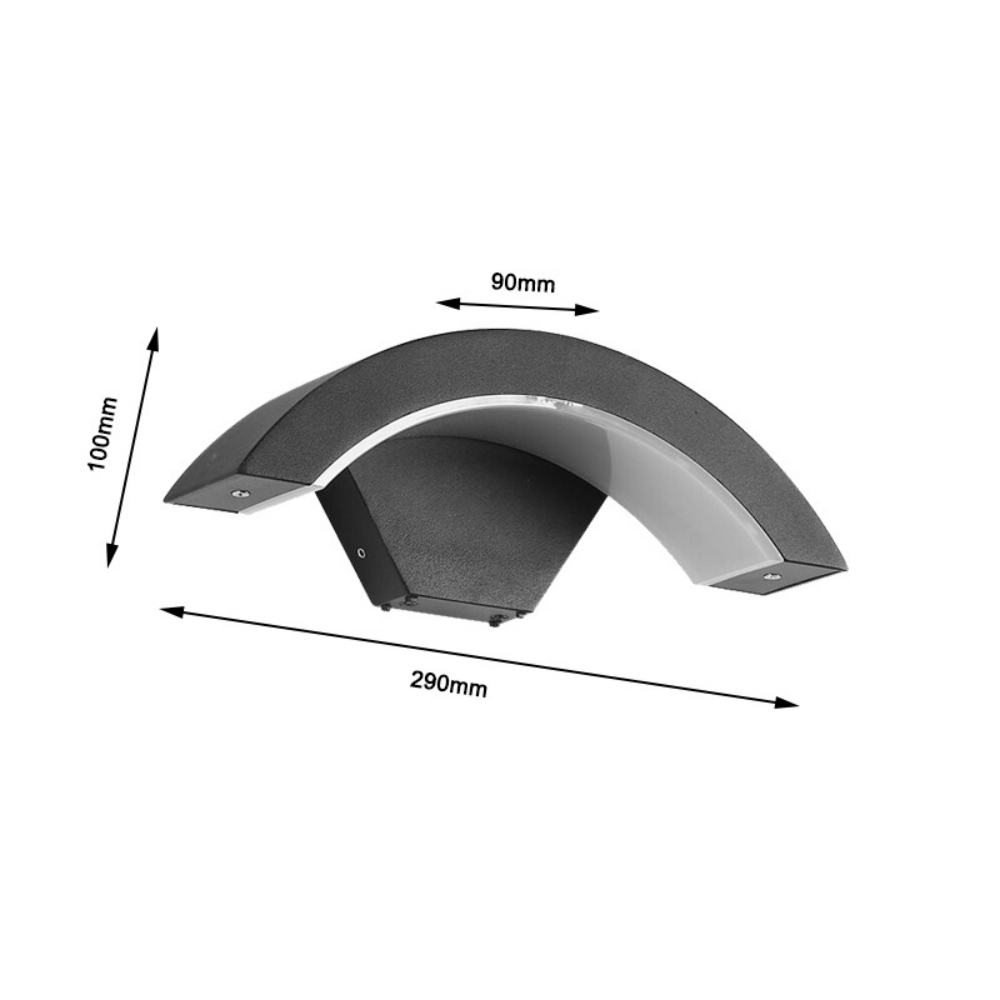 9W RGBW Smart Outdoor Wandlamp - Outdoor Lighting Zigbee recensie en prijs