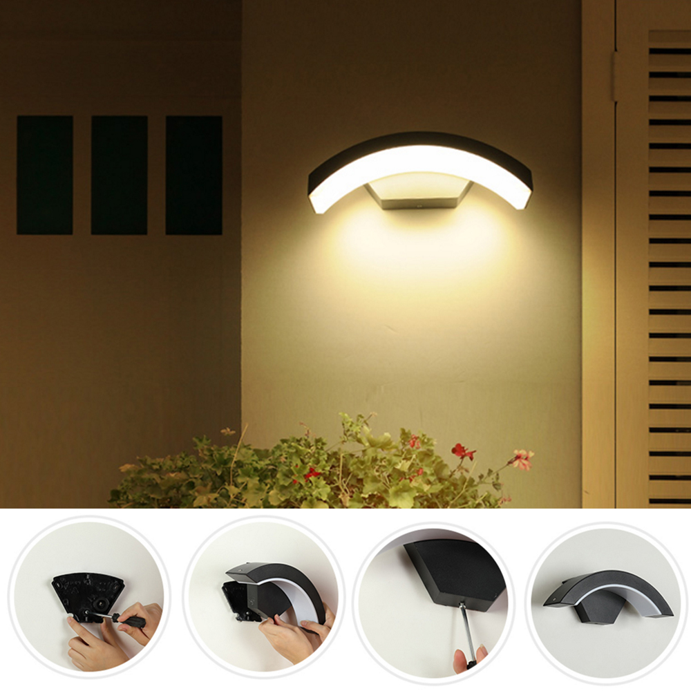 9W RGBW Smart Outdoor Wandlamp - Outdoor Lighting Zigbee recensie en prijs