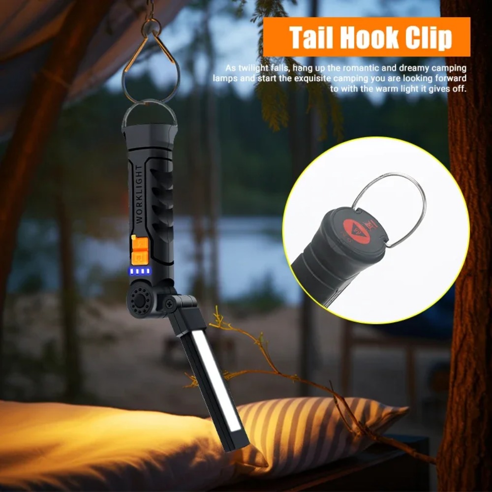Draagbare COB LED-zaklamp USB  - Outdoor Lighting Fixtures recensie en prijs