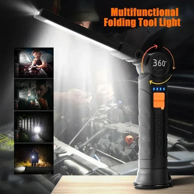 Draagbare COB LED-zaklamp USB  - Outdoor Lighting Fixtures recensie en prijs