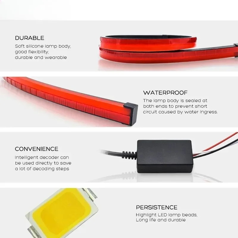 90 cm waterdichte LED-remlicht - Waterproof Led Strip recensie en prijs