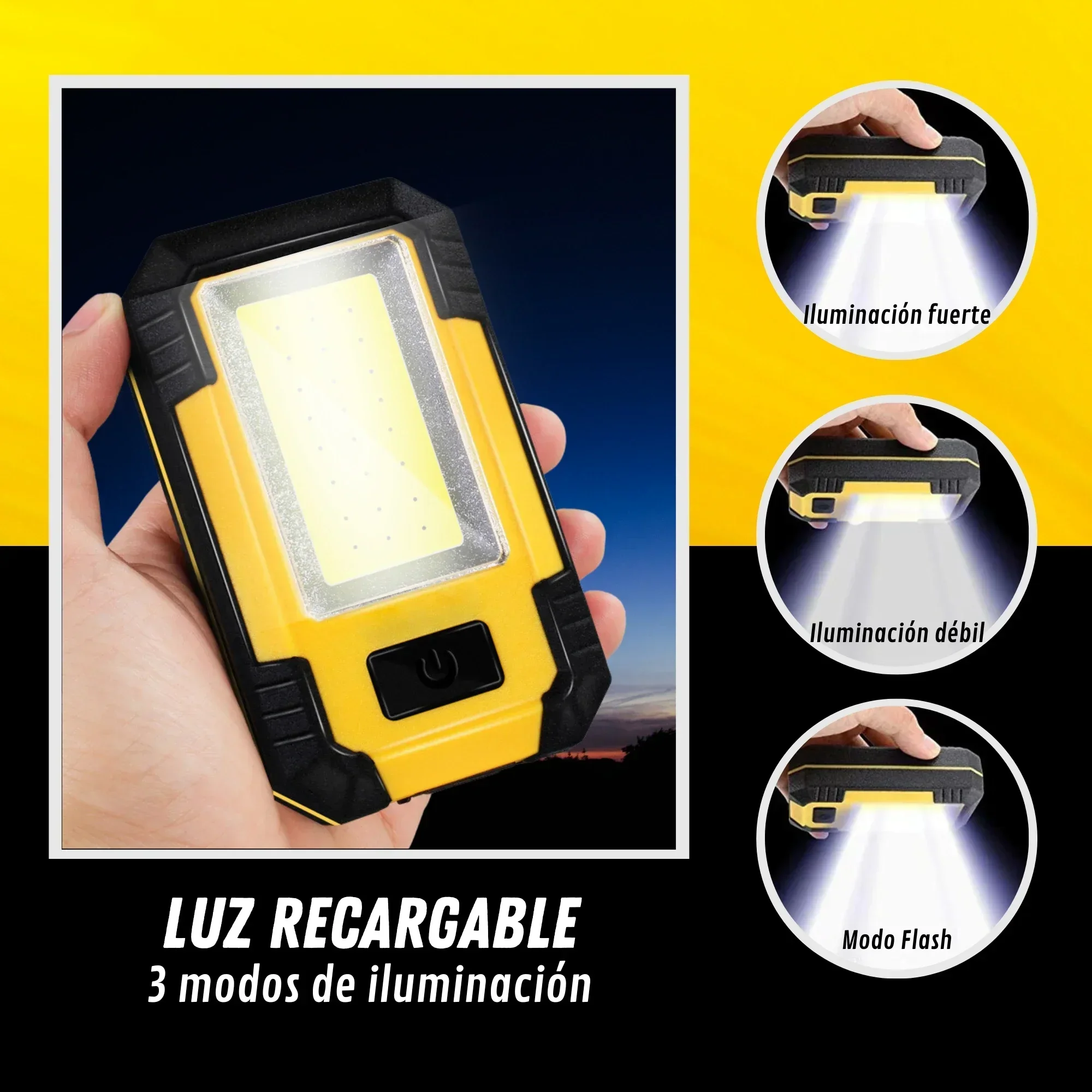 Oplaadbare 4000mAh werklamp, s - Outdoor Lighting Fixtures recensie en prijs