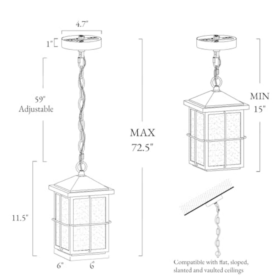 Hanglamp voor buiten, boerderi - Outdoor Lighting Fixtures recensie en prijs