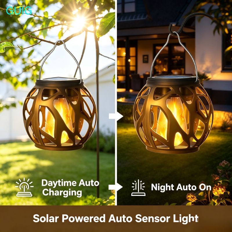 1/2/4 Pack Solar Hangende Vlam - Outdoor Lighting On Trees recensie en prijs