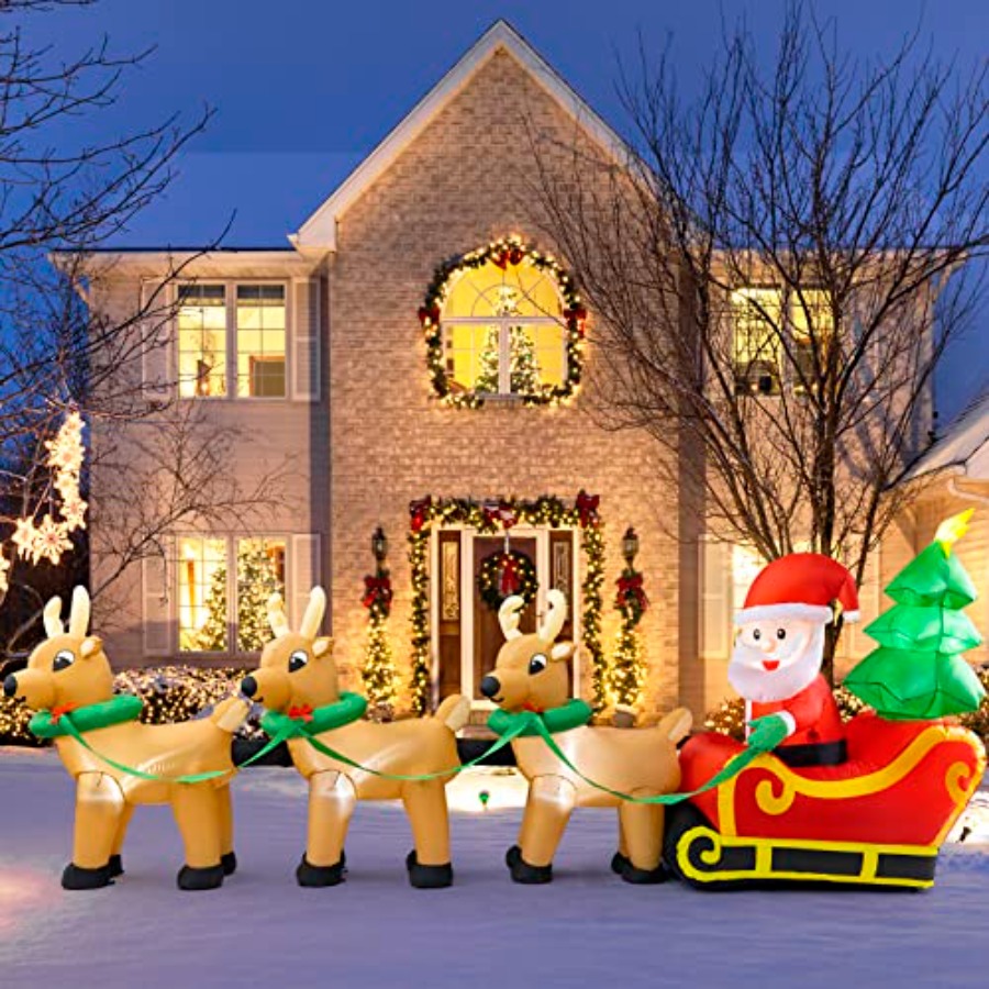 Buitenkerstdecoraties: 13 FT v - Outdoor Lighting On Trees recensie en prijs
