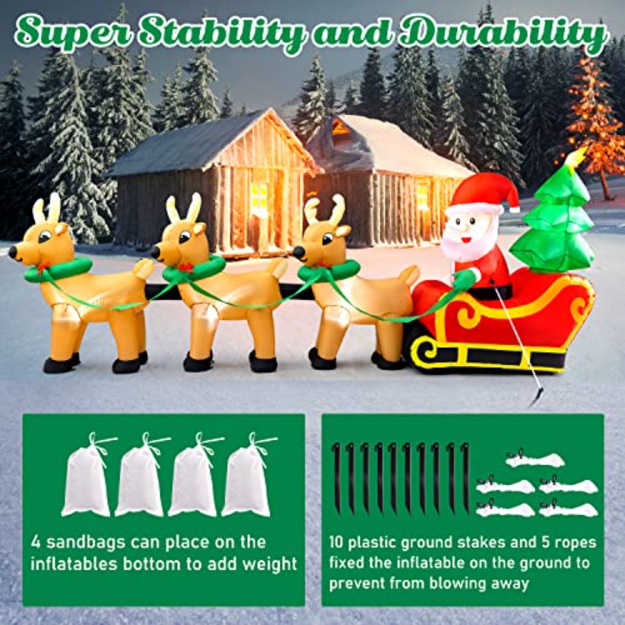 Buitenkerstdecoraties: 13 FT v - Outdoor Lighting On Trees recensie en prijs