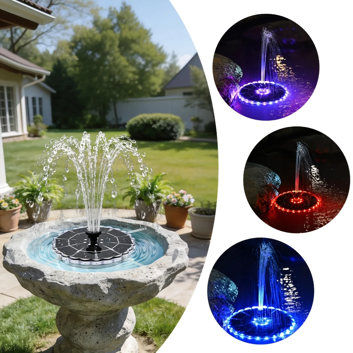 3,5W Buiten Solar Fontein voor - Outdoor Lighting Kits recensie en prijs