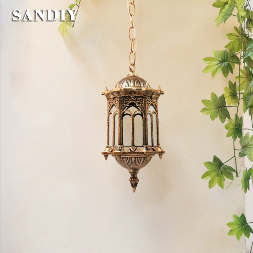 SANDIY Outdoor Hanglamp Retro  - Outdoor Lighting Restaurant recensie en prijs