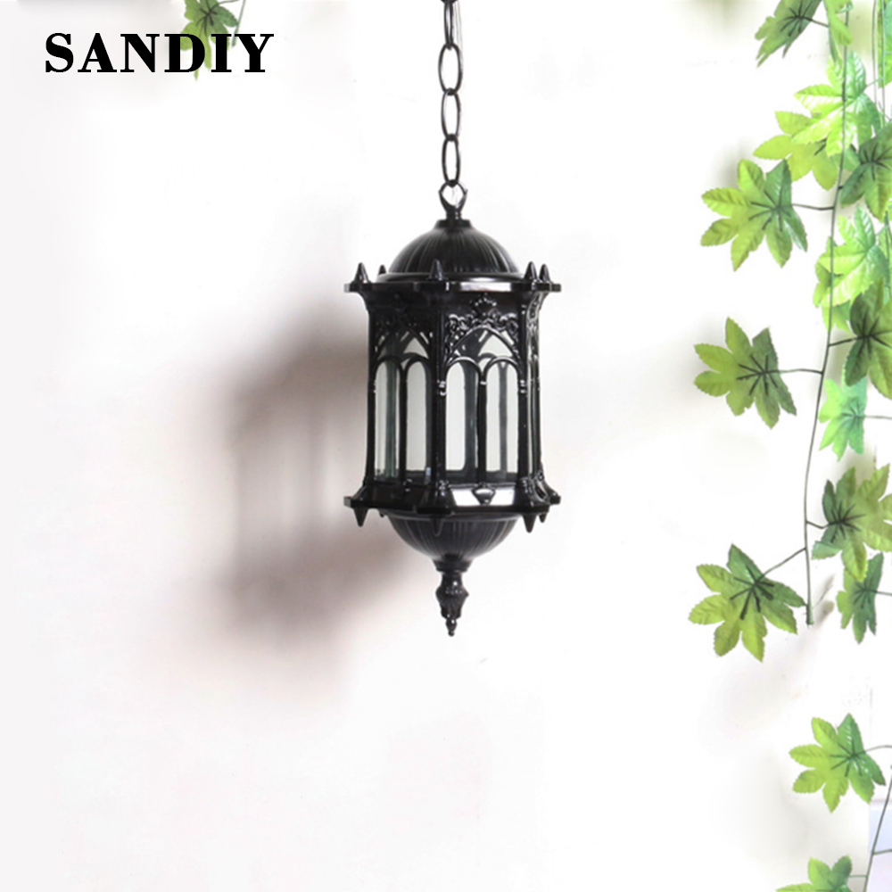 SANDIY Outdoor Hanglamp Retro  - Outdoor Lighting Restaurant recensie en prijs
