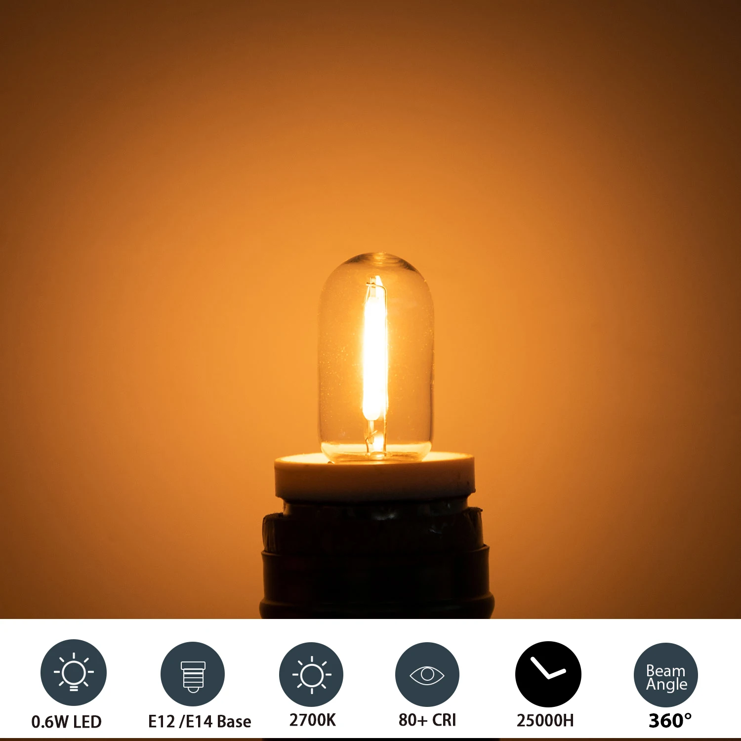 25 stks LED T16 0.6 W String V - Outdoor Lighting Glass Replacement recensie en prijs