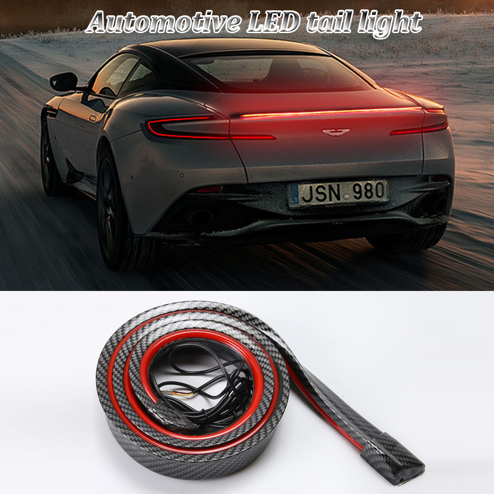 Dynamische 120 cm Auto Carbon  - Waterproof Led Strip recensie en prijs
