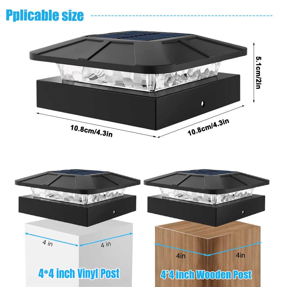 Outdoor Solar Post Cap Lights  - Post Cap Light recensie en prijs