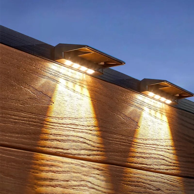 2-pack zonne-wandlampen 4 LED  - Outdoor Lighting Zigbee recensie en prijs