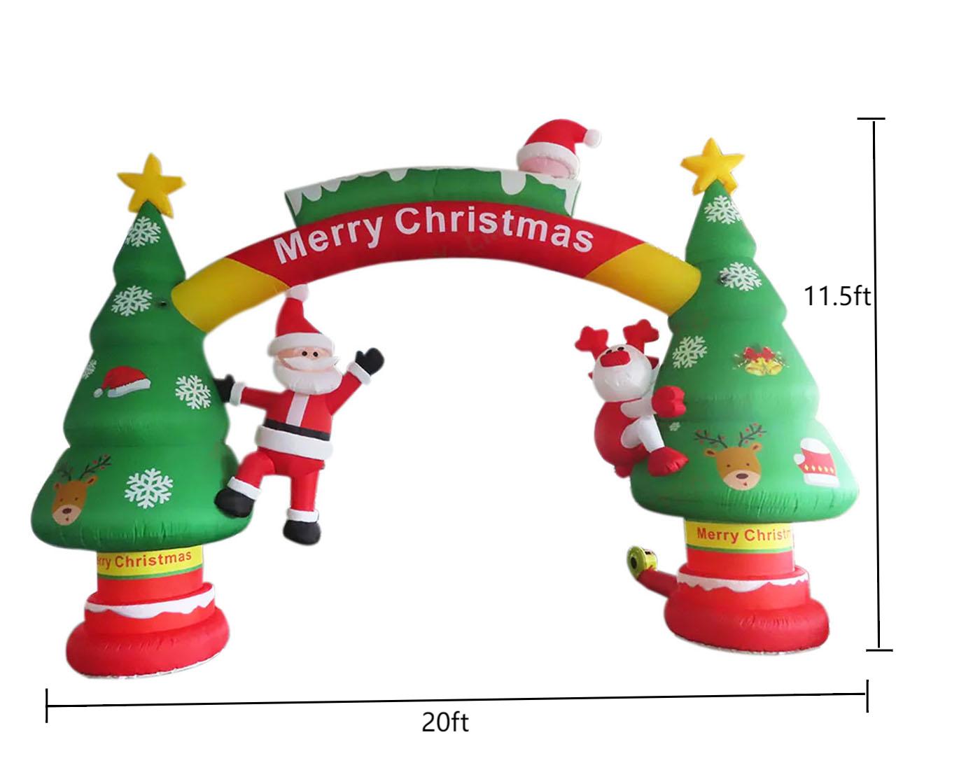 Kerst opblaasbare kerstboom bo - Outdoor Lighting On Trees recensie en prijs