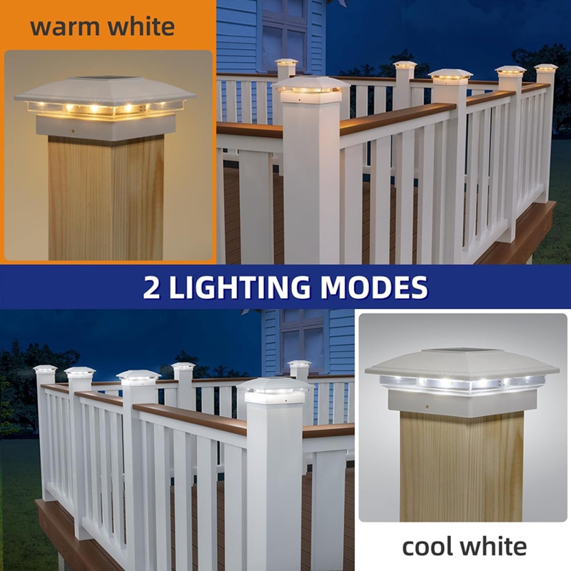 4-pack zonne-postkapverlichtin - Post Cap Light recensie en prijs
