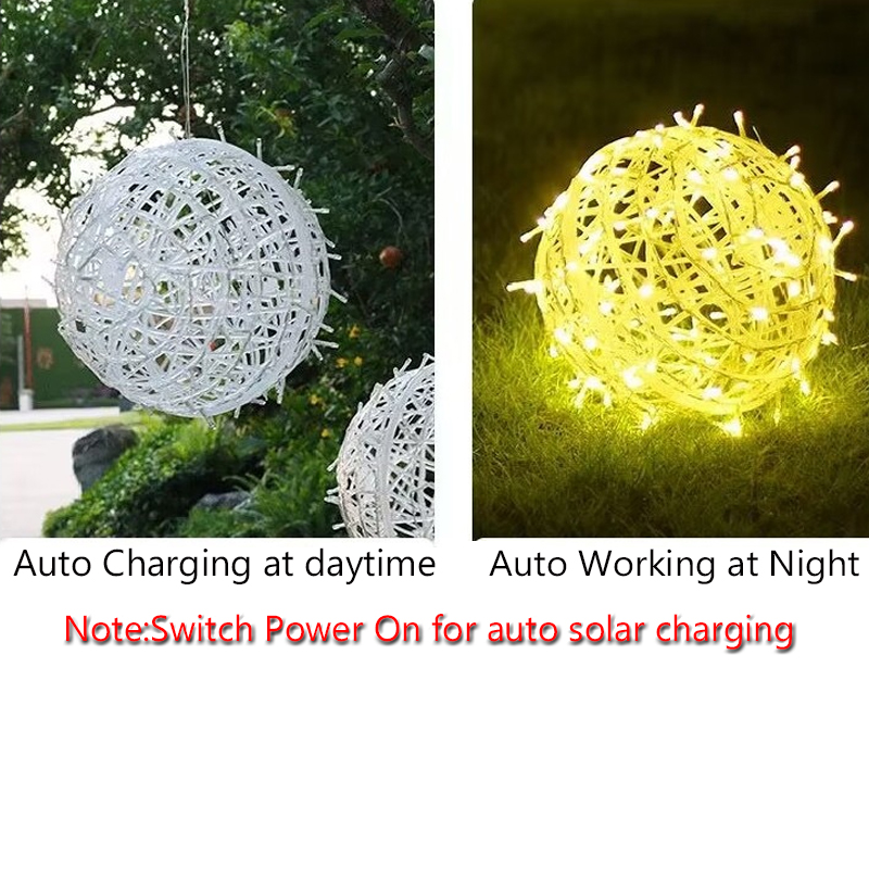 Kerstbalverlichting op zonne-e - Outdoor Lighting On Trees recensie en prijs