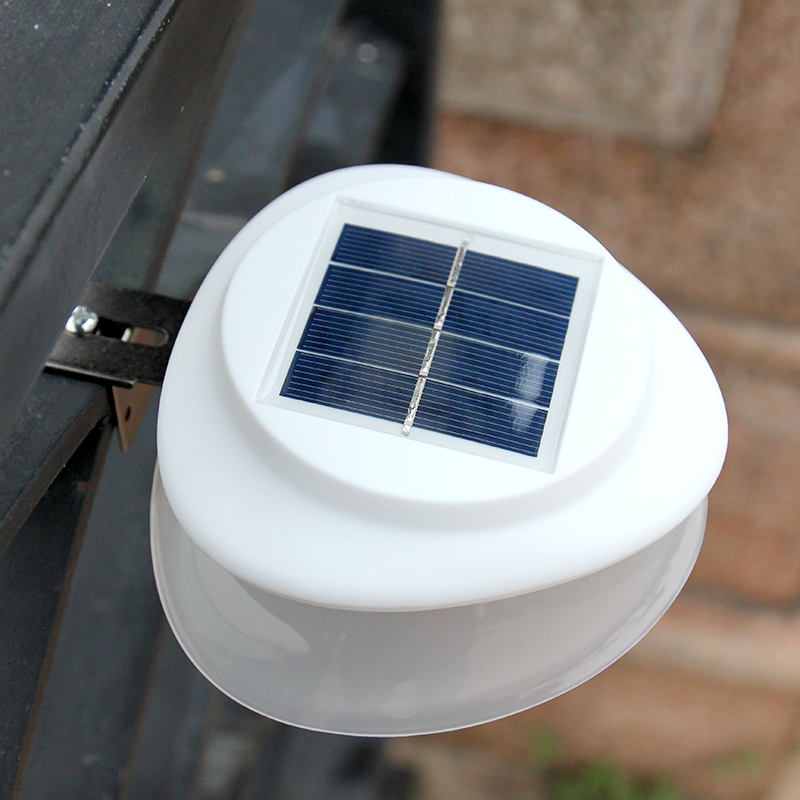 9 LED UFO-straatverlichting op - Post Cap Light recensie en prijs
