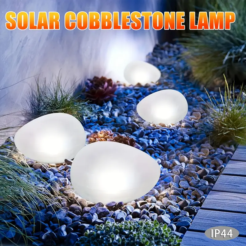 1/2Pack Solar Pebble Lights –  - Outdoor Lighting Experts recensie en prijs