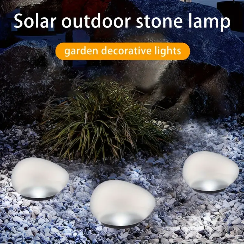 1/2Pack Solar Pebble Lights –  - Outdoor Lighting Experts recensie en prijs