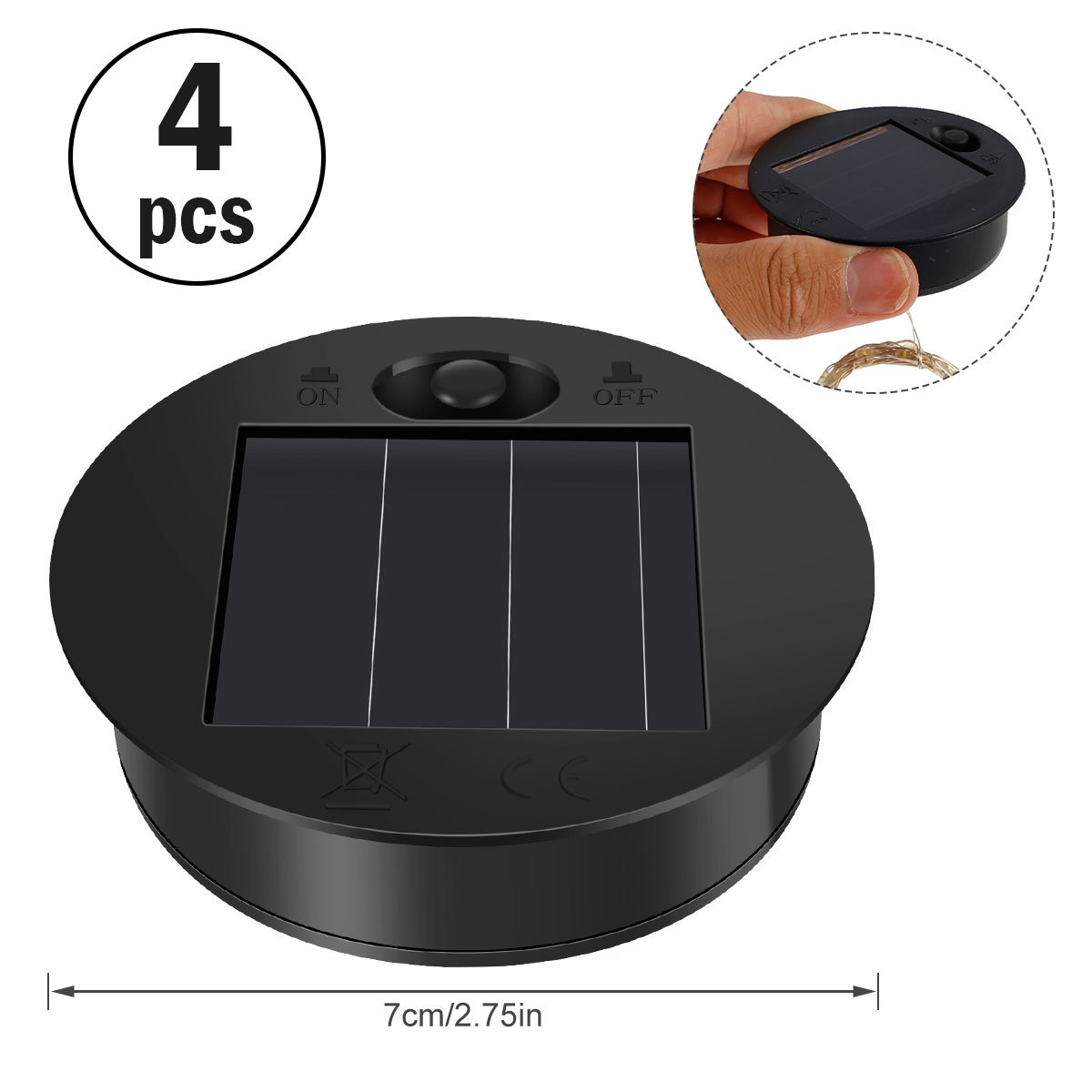 Vervangingstop voor lantaarn o - Post Cap Light recensie en prijs