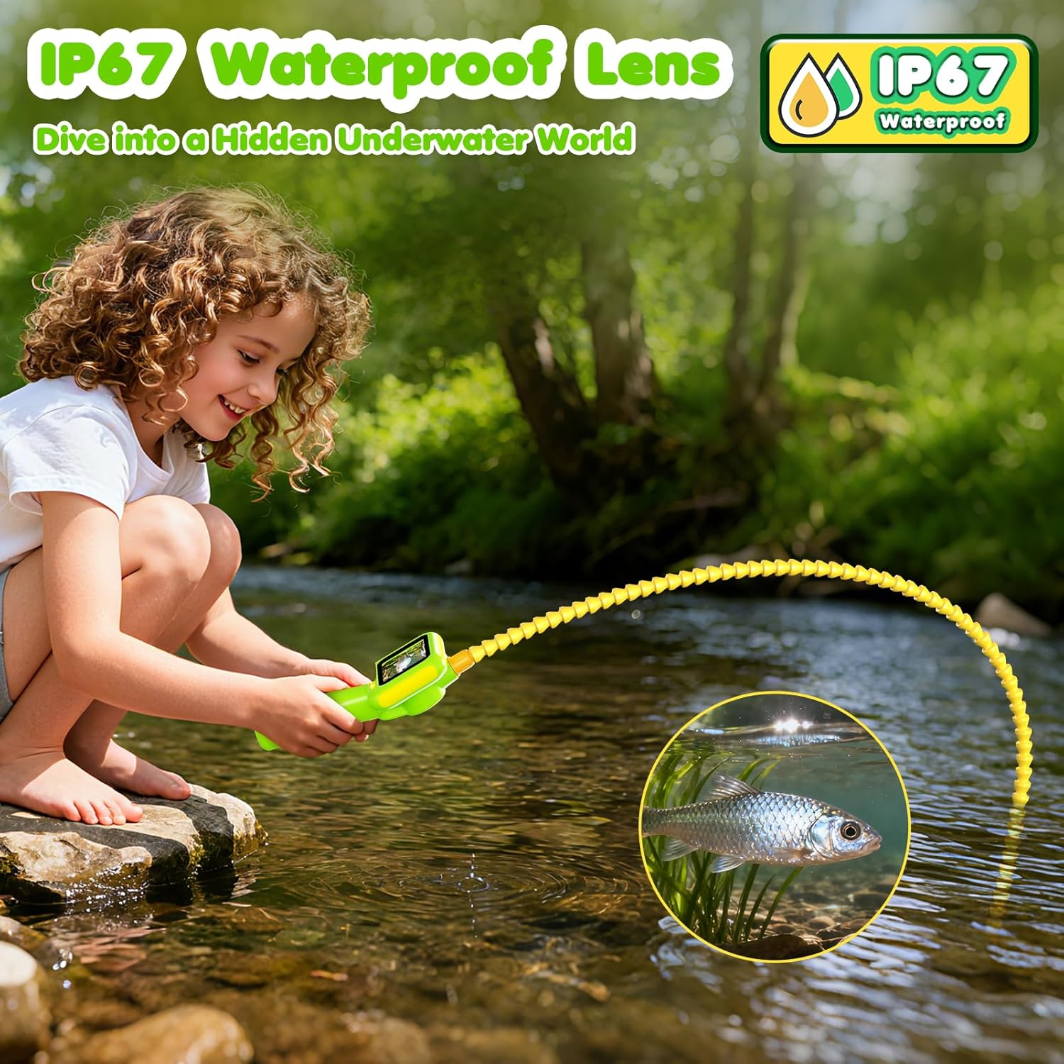 Endoscoop voor kinderen, bores - Outdoor Lighting Kits recensie en prijs