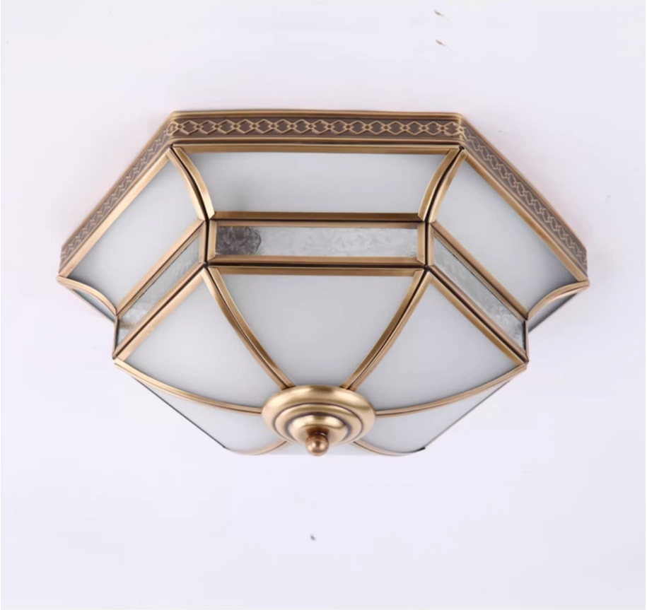 Koperen plafondlamp buitenstij - Outdoor Lighting Restaurant recensie en prijs