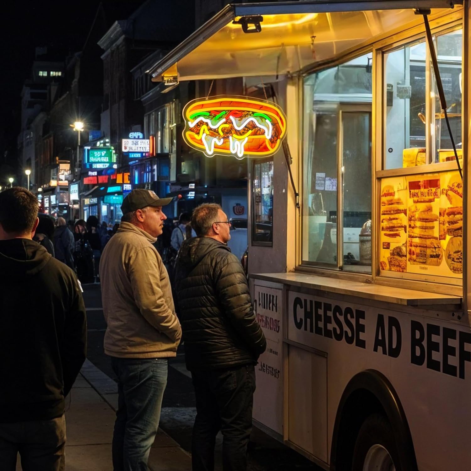 Philly Cheesesteak Neon Sign U - Outdoor Lighting Vendor recensie en prijs