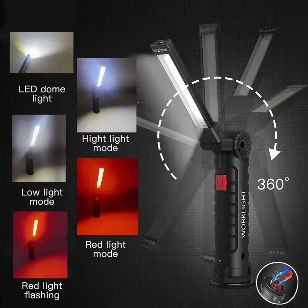 LED COB-zaklamp USB oplaadbare - Outdoor Lighting Fixtures recensie en prijs