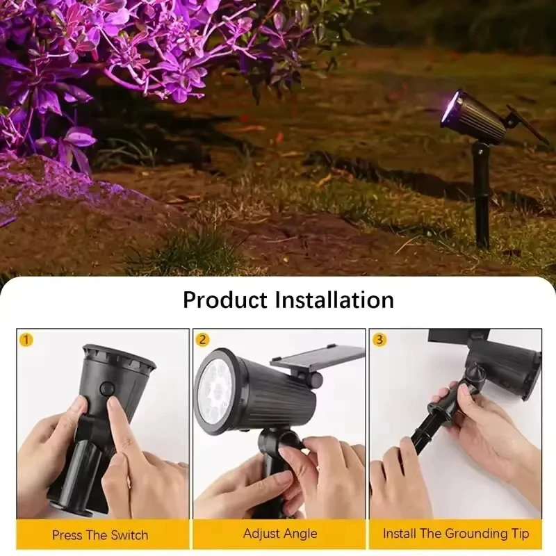 LED-spot op zonne-energie, 9-L - Outdoor Lighting On Trees recensie en prijs