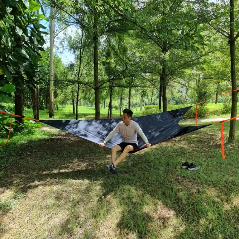 Driehoekige hangmat voor buite - Outdoor Lighting On Trees recensie en prijs