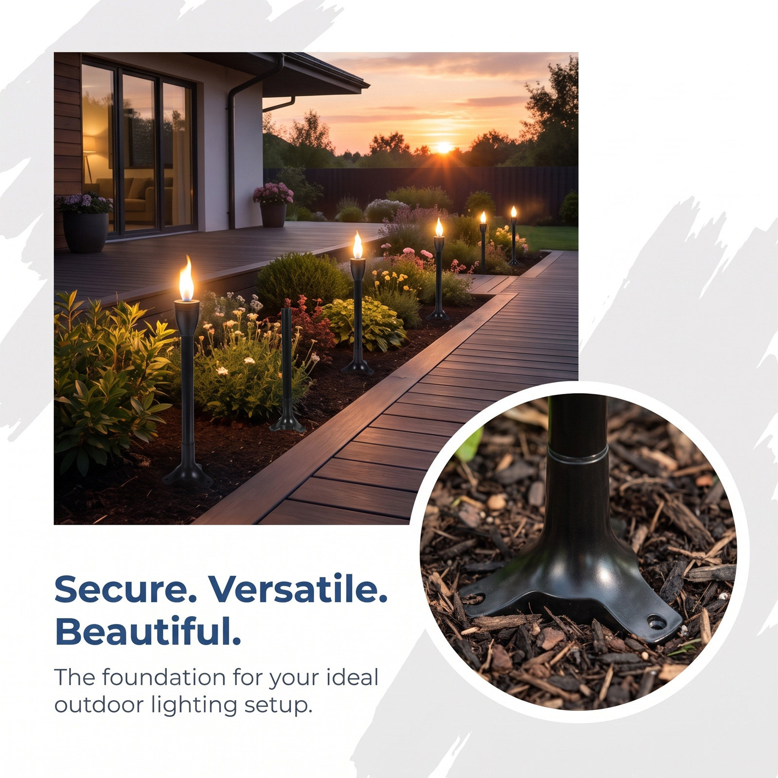 6-delige set tuinfakkelvervang - Outdoor Lighting Kits recensie en prijs