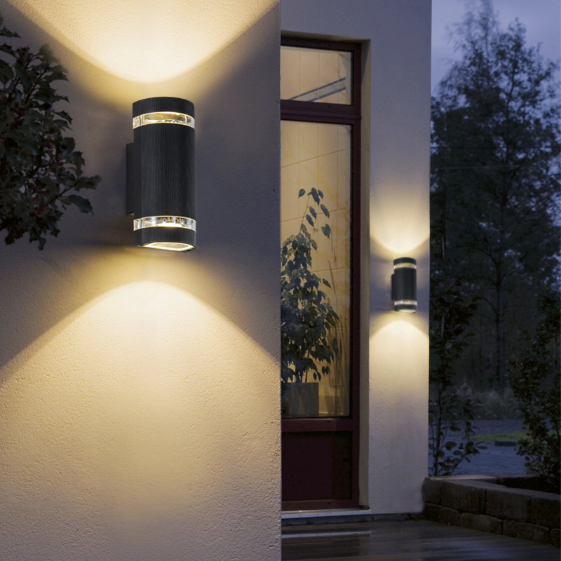 Outdoor dubbele kop wandlamp w - Outdoor Lighting Glass Replacement recensie en prijs