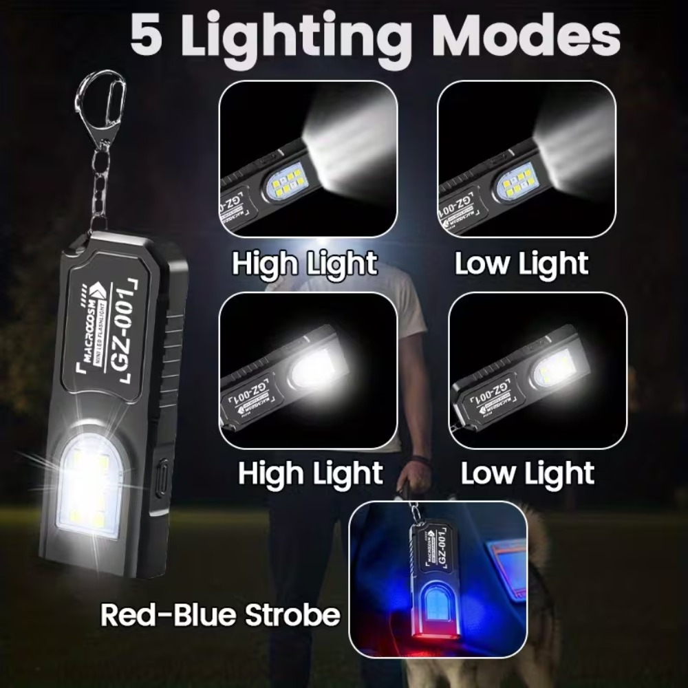 Mini COB LED-sleutelhangerzakl - Outdoor Lighting Fixtures recensie en prijs